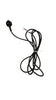 240v power cable 3m 1.5mm 2 core moulded plug H07RN-F
