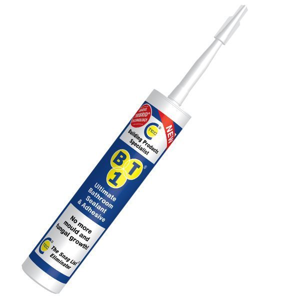 BT1 Ultimate Bathroom Sealant & Adhesive 290ml Transparent 535108