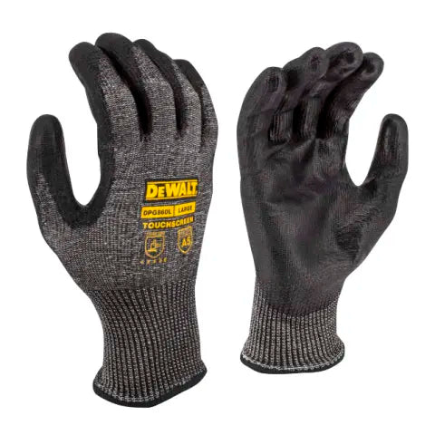 Dewalt DPG860L Cut D Touchscreen Gloves - L (Size 9)
