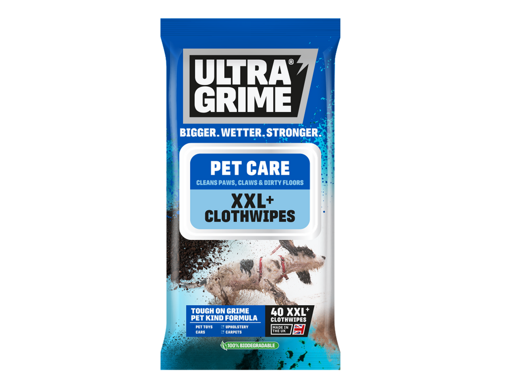 UltraGrime® Life: 5470 Pet Care Clothwipes 40pk box of x6