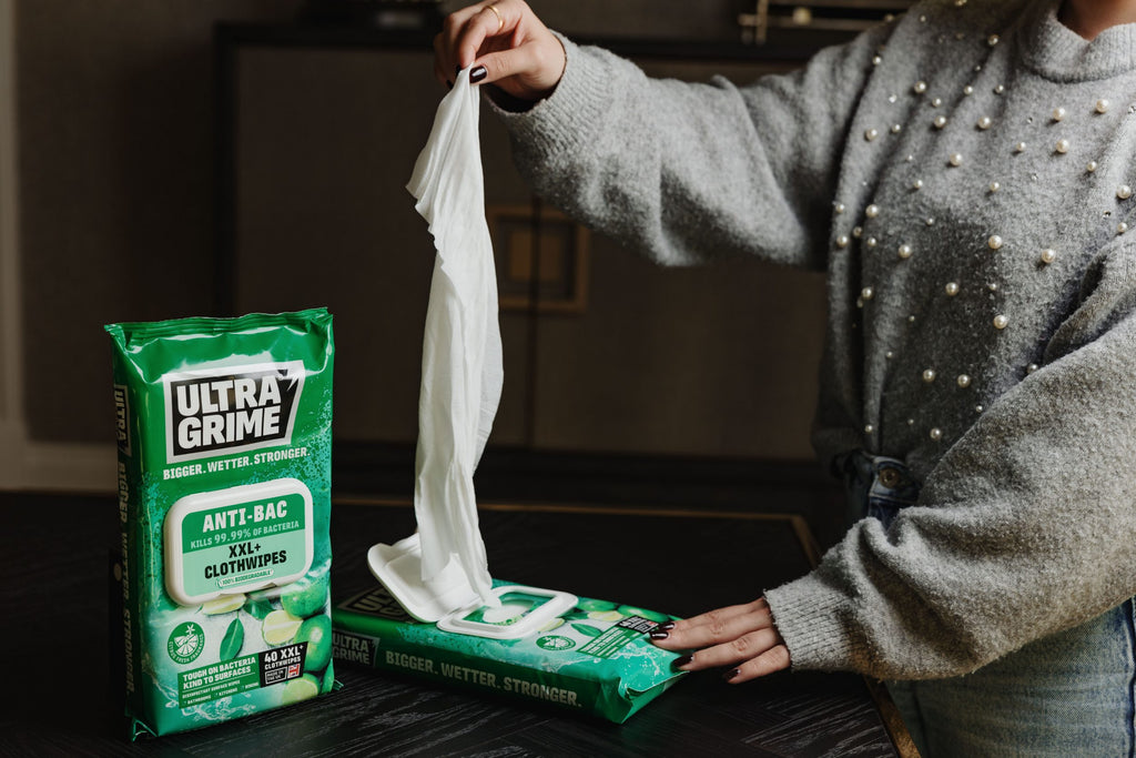 UltraGrime® Life: 5440 Anti-Bac Clothwipes 40pk Box of x6