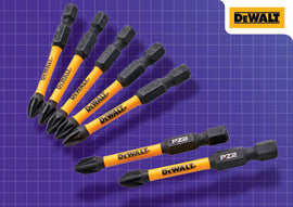DeWALT XMS25BIT502 50MM PZ2 BITS DT7391T PLUS 2 BITS
