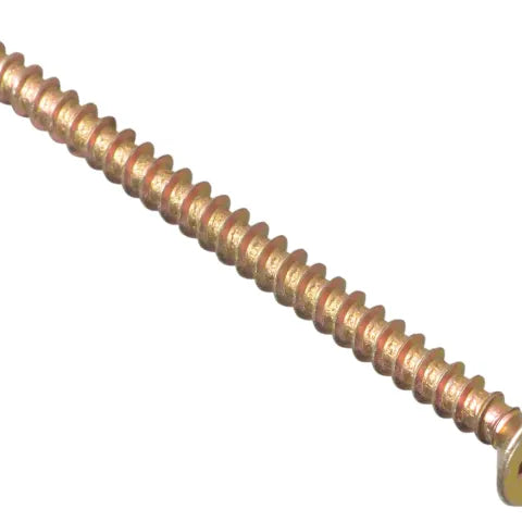 ForgeFix MPS570Y Multi-Purpose Pozi Compatible Screw CSK ST ZYP 5.0 x 70mm Box 100