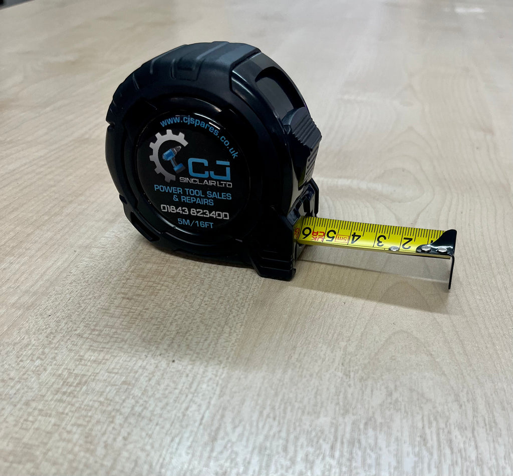 CJS TRIPLE BLACK 5M / 16FT TAPE MEASURE CJSTAPE-5