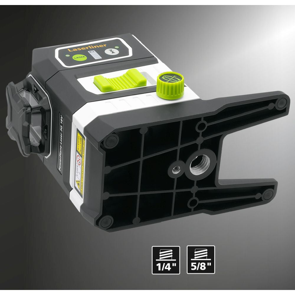 Laserliner 036.380l PowerPlane-Laser 3G 18V fits Milwaukee Makita Dewalt batteries