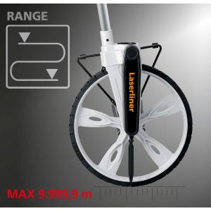 Laserliner RollPilot D12 Electronic measuring wheel 075.006A