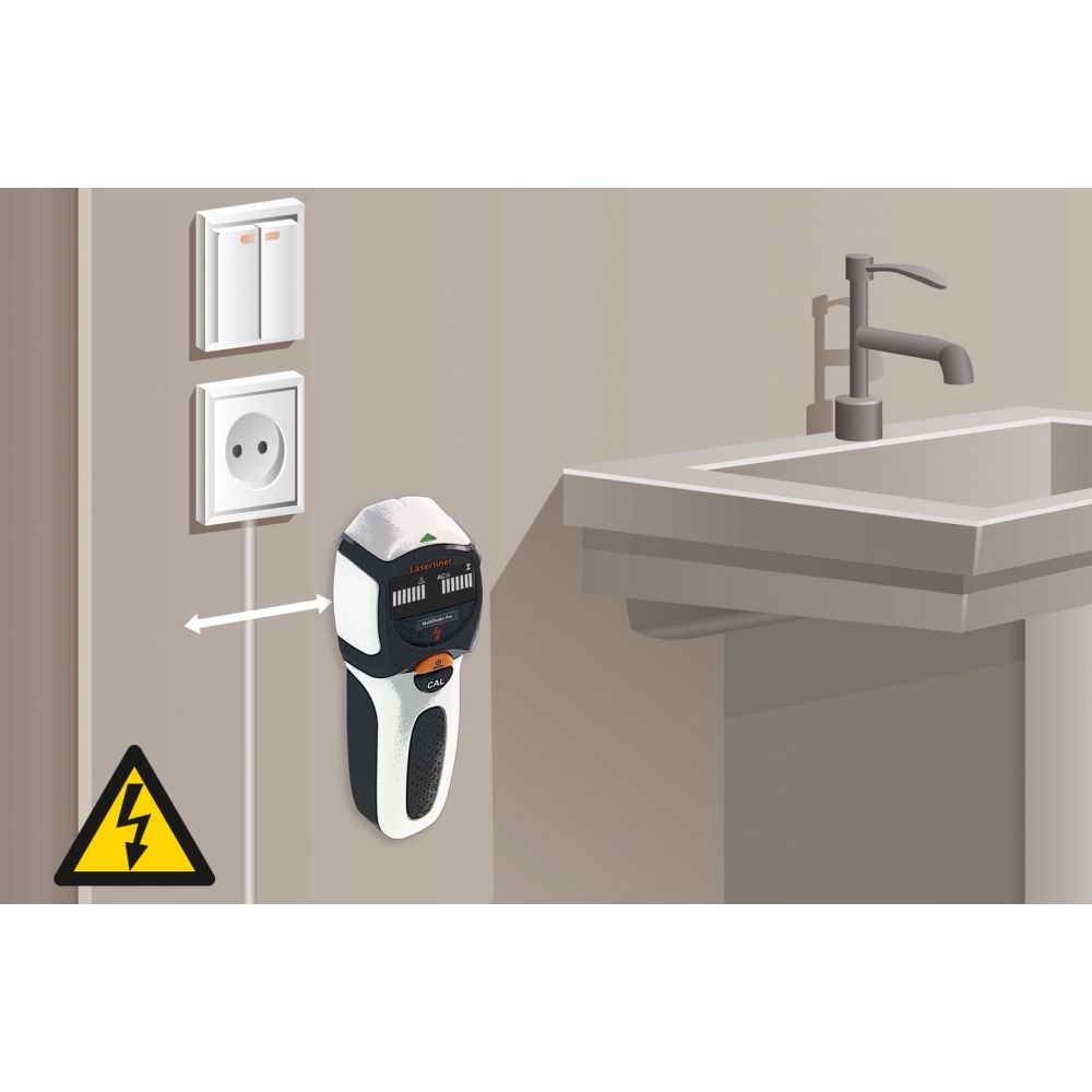 Laserliner MultiFinder Pro 080.966A Universal detector