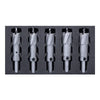 HMT 101030-SET2 VersaDrive® TCT HoleCutters - 55mm Deep 5pc 14/17/18/21/22mm