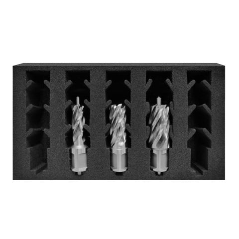 HMT 107020-SET SilverMax Short Series Broach Cutter, 25mm Long 3pc 14/18/22mm
