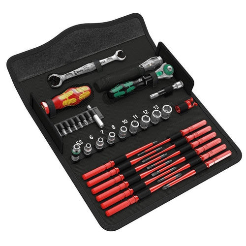 Wera 135926 Kraftform Kompakt 35 Piece W1 Maintenance Tool Kit