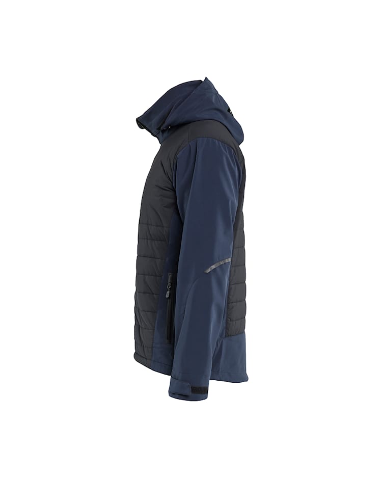 Blaklader 4743 Quilted Hybrid Jacket - Dark navy/Black 8699