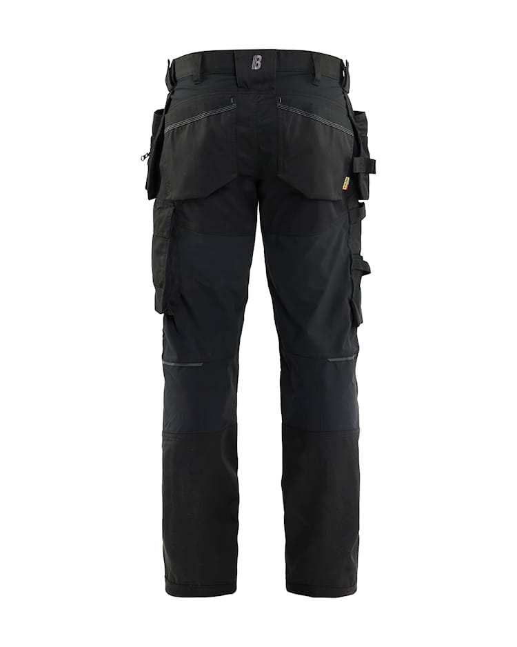Blaklader 1750 Craftsman trousers with stretch - black