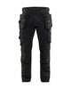 Blaklader 1750 Craftsman trousers with stretch - black