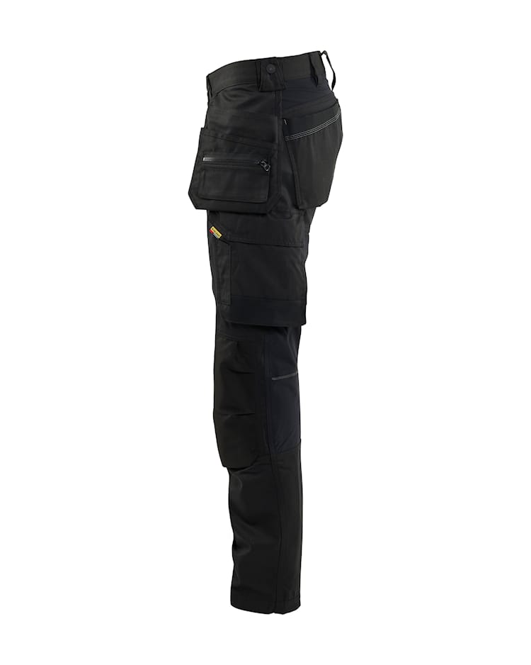 Blaklader 1750 Craftsman trousers with stretch - black