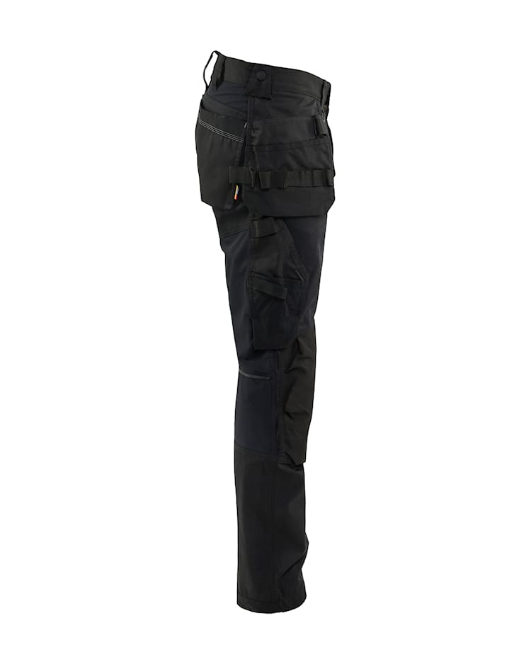 Blaklader 1750 Craftsman trousers with stretch - black