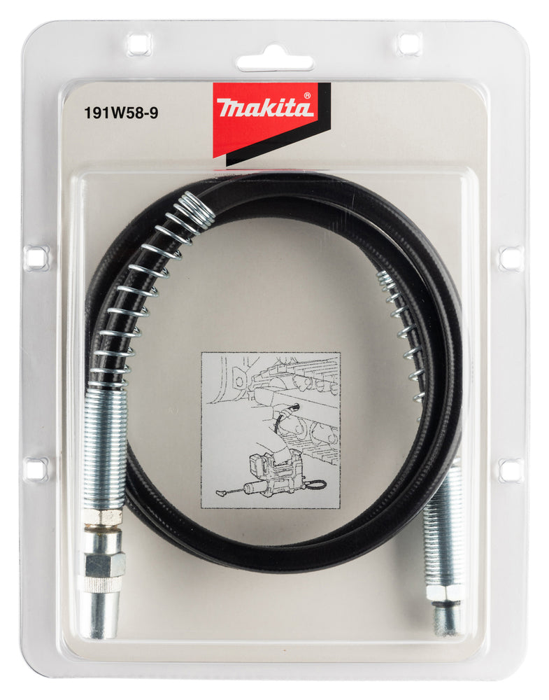 Item temporarily unavailable - Makita Flexible Hose Set 191W58-9 1200 mm for DGP180 Grease Gun