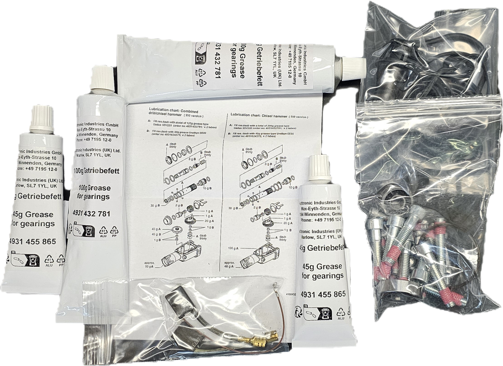 Milwaukee K900K Maintenance set 4931375659 spare part