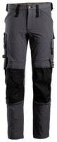 Snickers  6371 AllroundWork, Full Stretch Trousers grey / black