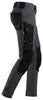 Snickers  6371 AllroundWork, Full Stretch Trousers grey / black