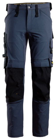Snickers  6371 AllroundWork, Full Stretch Trousers Navy / black
