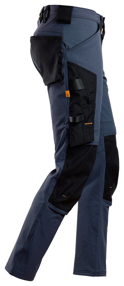 Snickers  6371 AllroundWork, Full Stretch Trousers Navy / black