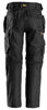 Snickers 6224 AllroundWork, Canvas+ Stretch Work Trousers+ Holster Pockets