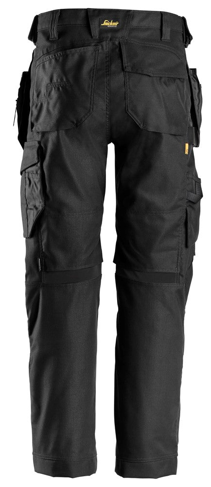 Snickers 6224 AllroundWork, Canvas+ Stretch Work Trousers+ Holster Pockets