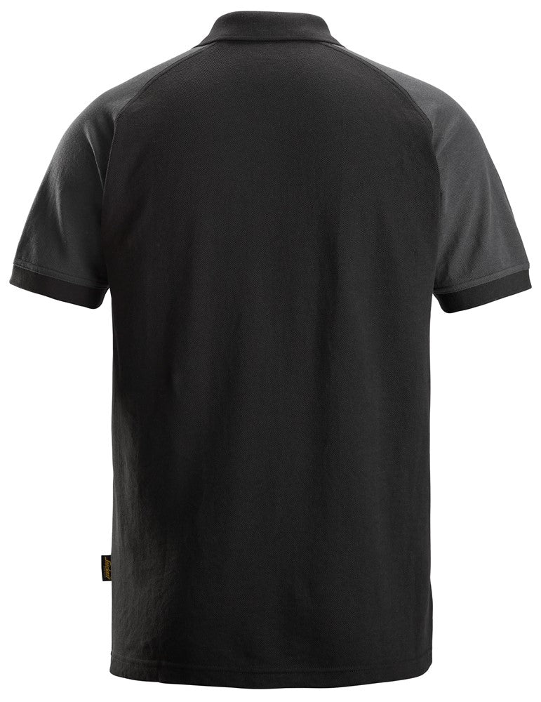Snickers 2750 Two Coloured Polo Shirt black / steel grey