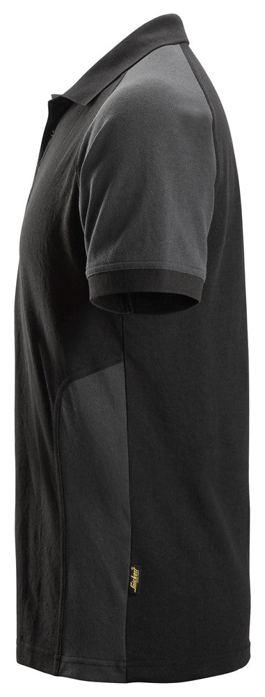 Snickers 2750 Two Coloured Polo Shirt black / steel grey