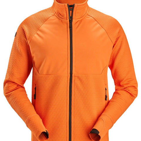 Snickers 8404 FlexiWork, Midlayer Jacket warm orange