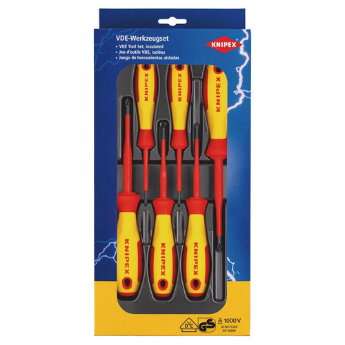 KNIPEX 28015 00 20 12 V03 VDE Insulated Phillips®/Pozidriv® Screwdriver Set