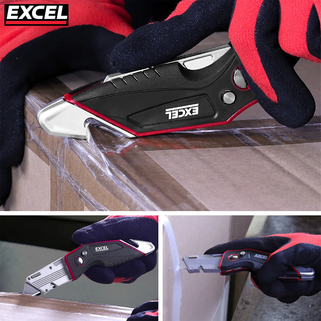Excel Folding Utility Knife with 5 Blades 30546