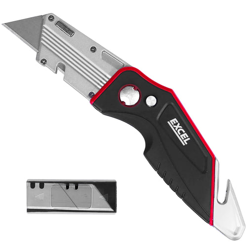 Excel Folding Utility Knife with 5 Blades 30546