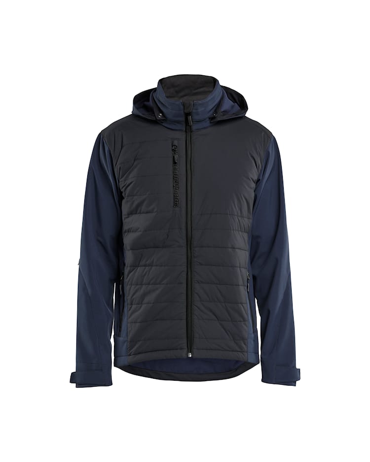 Blaklader 4743 Quilted Hybrid Jacket - Dark navy/Black 8699