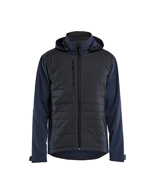 Blaklader 4743 Quilted Hybrid Jacket - Dark navy/Black 8699
