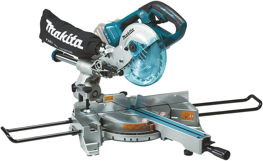 Makita dls714nz LXT Slide Compound Mitre Saw 36V (2 x 18V) Bare Unit