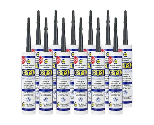 CT1 Anthracite TRIBRID® Multi Purpose Sealant & Adhesive 290ml box of 12 12x535307