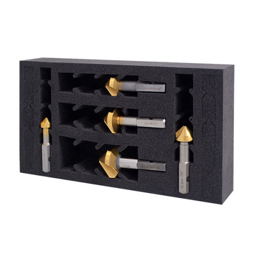 HMT 603060-5SET VersaDrive® 90° Countersink 5pc 12.4/16.5/20.5/25/31mm