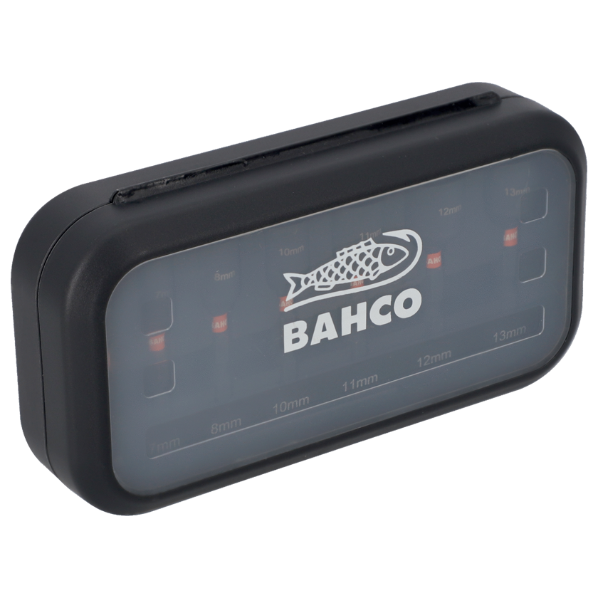 Bahco 66IM/M50S7 1/4″ Hex Magnetic Impact Torsion Nut Driver Socket Set 6-13mm
