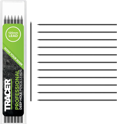 Tracer Deep Hole Pencil Replacement Leads Set - 12 x 2.8mm Graphite Leads ALP1