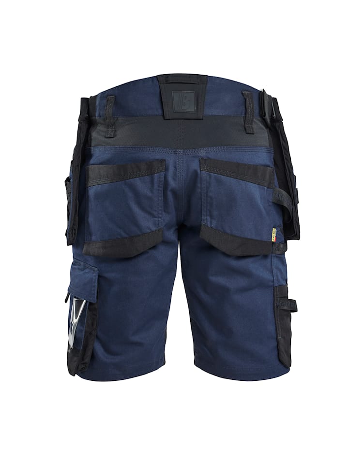 Blaklader 1972 Striker Craftsman Shorts with stretch dark navy/black