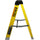 Excel Electricians Fibreglass Step Ladder 3 Tread 0.76m Heavy Duty 7403