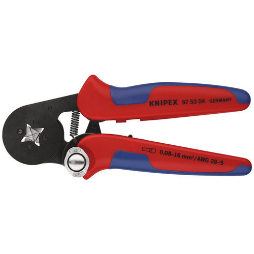 KNIPEX 97 53 04 SB Self-Adjusting Crimping Pliers,180mm