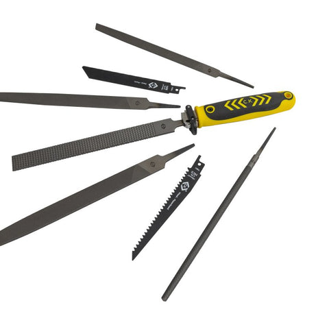 CK tools T0820-2 Multi File and Saw Set