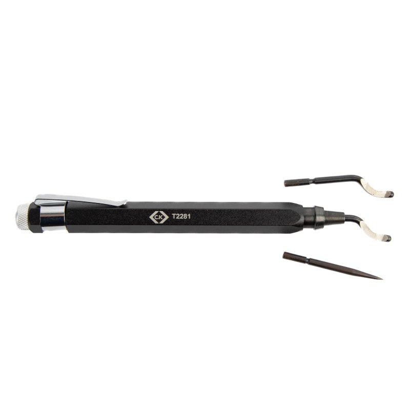 CK tools T2281 Deburring Tool and Scribe