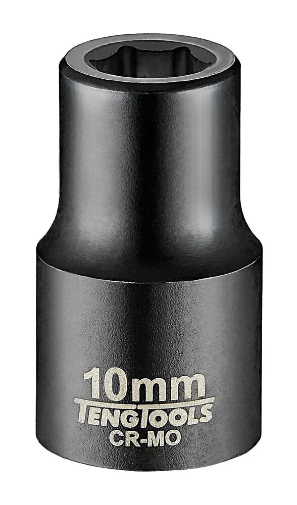 Teng tools 920510AN 1/2" Impact Socket ANSI Metric 10mm