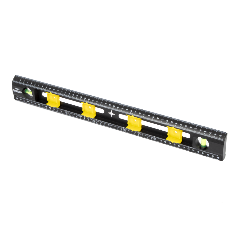CK T3587 Electricians Spirit Level Marker Rule 500mm Marking Gauge