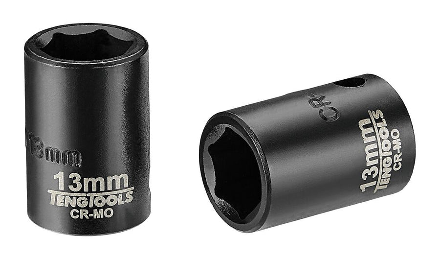 Teng tools 980513-C 3/8" Impact Socket ANSI Metric 13mm