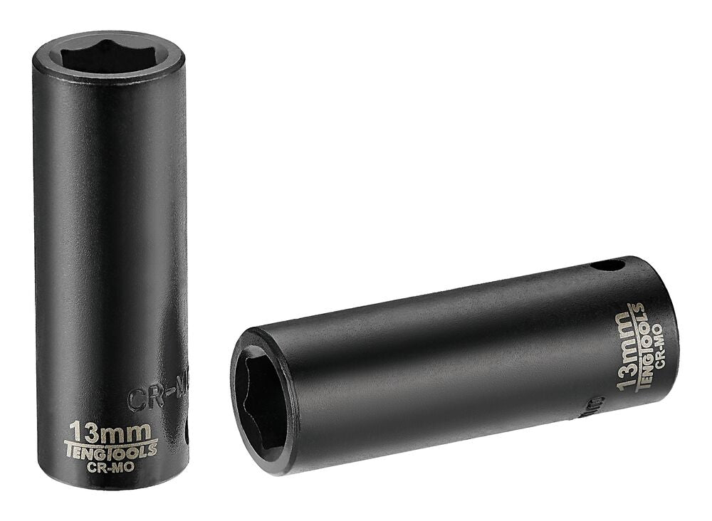 Teng tools 980617 3/8" Deep Impact Socket ANSI Metric 17mm