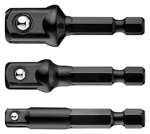 Teng tools ACCSDA03 1/4″ Hex drive impact socket adaptor set 3 pc